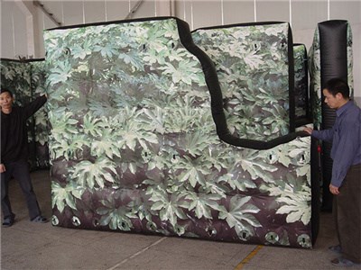 China Factpry Outdoor Paintball Bunker Area,Inflatable Paintball Wall BY-IS-069